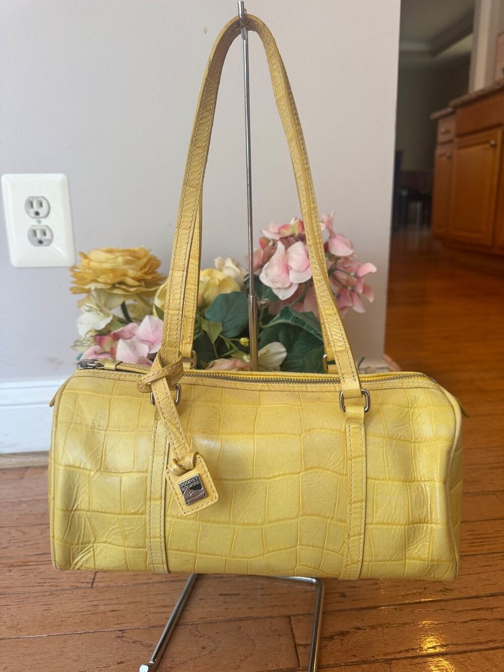 Dooney & Bourke Bags | Vintage croco barrell bag purse (180